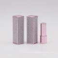 Square Plastic Lipstick Tube Press Lip Balm Tube